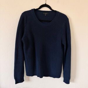 J Crew Navy Blue Women's Sweater Size L
